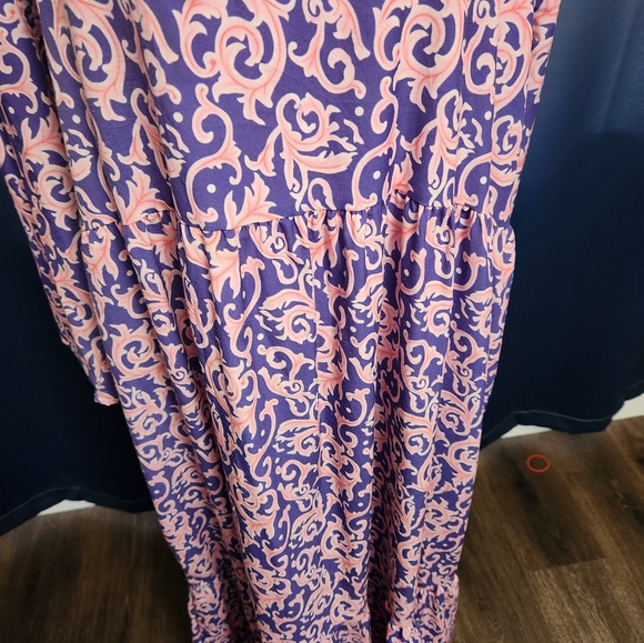 NWOT Ador long sleeve rayon Summer Dress - Picture 5 of 5